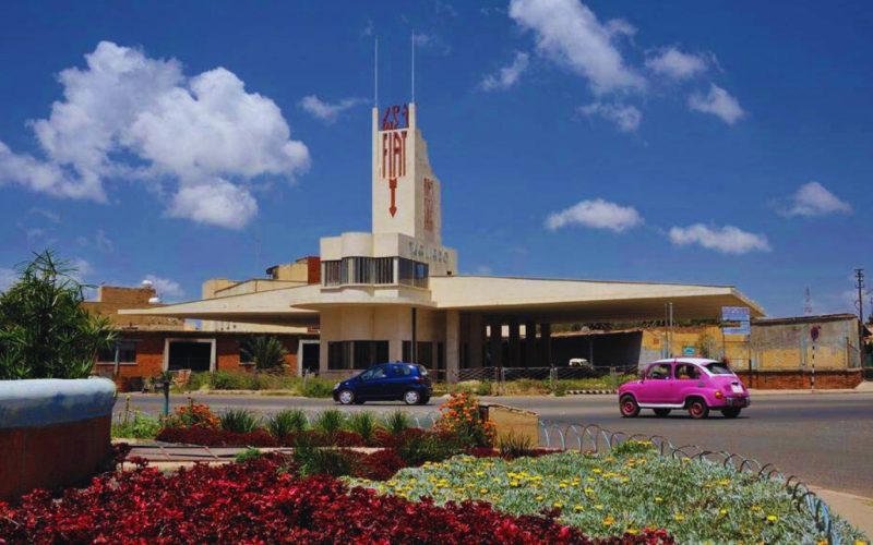 Fiat Tagliero Building in Asmara (Eritrea)